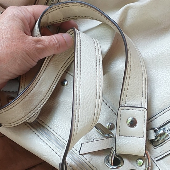 Nine West Large Cream Handbag - Picture 13 of 14
